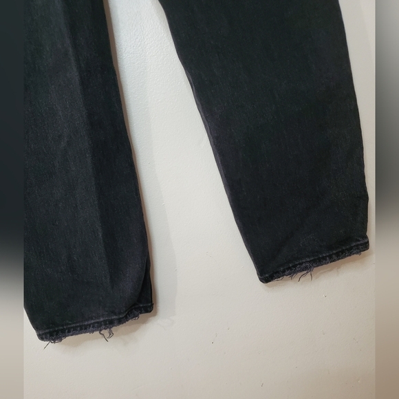 Womens Abercrombie & Fitch Curve Love The Dad Highrise Jeans Size 10 Short - Picture 8 of 12